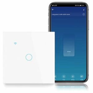 iUni WiFi Smart Touch Întrerupător de lumină controlat prin aplicația smartphone - IUni