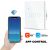 Intrerupator smart touch, WiFi, Sticla securizata, iUni 3G, 10A, Control vocal, Smart Life / Tuya, LED 141391316