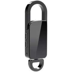 iUni BR11 Plus 8GB înregistrator vocal cu breloc, Negru - IUni Camere de supraveghere