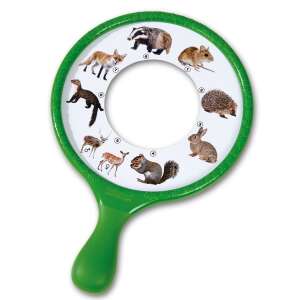 Lupă Brainstorm Toys Nature Explorer cu imagini cu animale - Jocuri stiintifice si exploratori