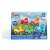 Numberblocks Mini Járművek játék szett csomagolás, 5 színes játék autó Numberblocks karakterekkel