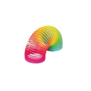 Rainbow Slinky, цветна пружинна играчка за деца - Nonbrand Игра за развитие за малки деца