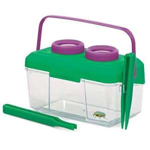 Bugnoculars bug viewer container with magnifying lenses and tweezers, Junior Explorer - Science & Discovery Toy