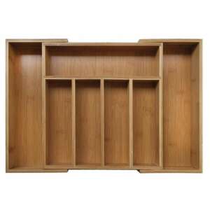 Separator tacâmuri bambus Kinghoff KH 1218, 52 x 31 x 5cm, Maro 102941179 - Depozitare și organizare