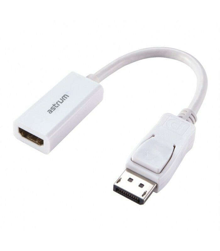 Astrum DA210 Display Port - adaptor HDMI alb (activ)