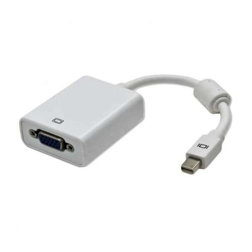 Astrum DA120 Mini DisplayPort - VGA adapter fehér (aktív)
