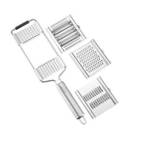 Reszelő, szeletelő 3 cserélhető betéttel
