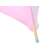 Pink unicorn teepee tent for kids, play tent for girls, indoor and outdoor playhouse, close-up of the wooden pole