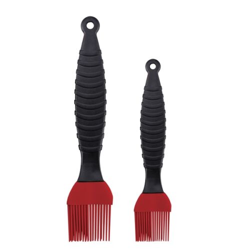 Berlinger Haus Piros Szilikon Kenőecset Készlet, 2 darabos Konyhai Süteményecset