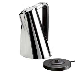 Bugatti Vera Easy Kettle, 1.7 liter stainless steel electric kettle with adjustable temperature control, removable limescale filter, mobile body, intuitive operation, and a sleek design. - Kettle