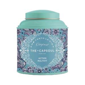 The Cap Soul Action Multivit tea, 100g, infúziós típusú, gyógynövényes, vitalizáló, 100%-ban természetes összetevők - The Cap Soul