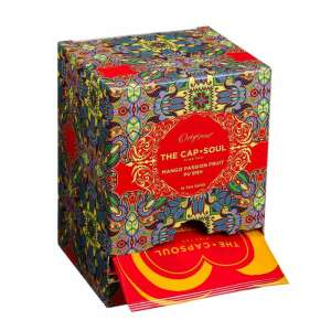 The Cap Soul Tea, Mango & Passion Fruit, 15 tasak, gyümölcsös, mangó ízű, maracuja, aromás, 100%-ban természetes összetevők 102947100 - The Cap Soul