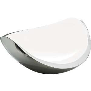 Casa Bugatti Ninnanna fruit bowl, stainless steel, modern design, elegant, home decor - Fruit basket