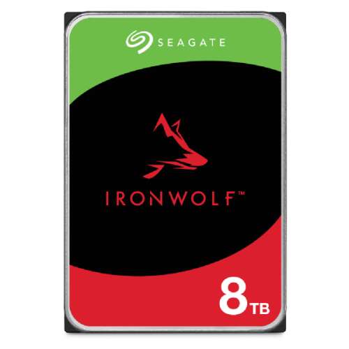 Seagate IronWolf 8TB NAS hard disk, 3,5 inča, SATA III, 7200 okretaja u minuti, 256 MB predmemorije