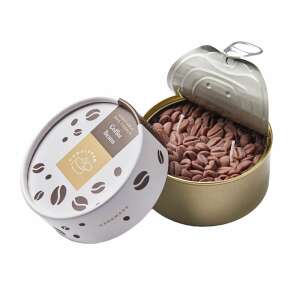 CandleHand Gourmet Food Coffee Beans scented candle in a metal tin, handmade, perfect for gift giving - Candle