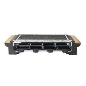 H.Koenig Gránit Raclette Grill - 8 személyes - 37x23cm