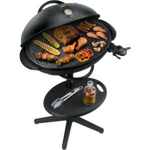 Steba VG 350 electric grill with food on the grill - Steba