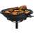 Steba VG 350 electric grill with food on the grill