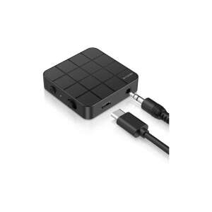 BlitzWolf BW-BL2 2 az 1-ben Bluetooth audio adó és vevő, fekete - Bluetooth adapter