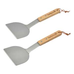 Barbecook BC-ACC-7123 2-piece stainless steel spatula set with wooden handles - Spatula