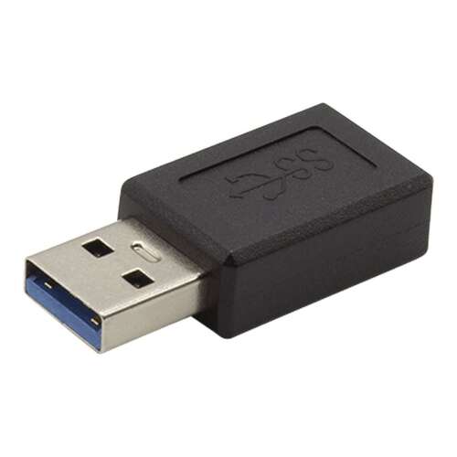 Adaptér i-tec USB 3.1 Type-C na USB 3.0 Type-A, čierny, pohľad pod uhlom