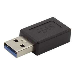 Adapter i-tec USB 3.1 Typ-C do USB 3.0 Typ-A, czarny, widok pod kątem - I-Tec