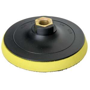 Sanding disc with velcro attachment, 125mm diameter, for sanding wood, paint, varnish, putty or metal - Nail grinder accessory