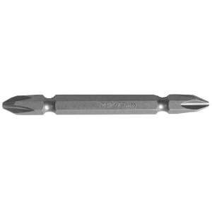 2-sided star bit, PH2, 50mm, steel, hardened, practical - Bit head