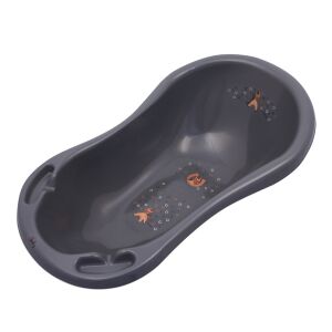 Maltex Babakád Lovacska Minimal 100 cm steel grey baby bathtub - Baby Bathtub, Bath Stand
