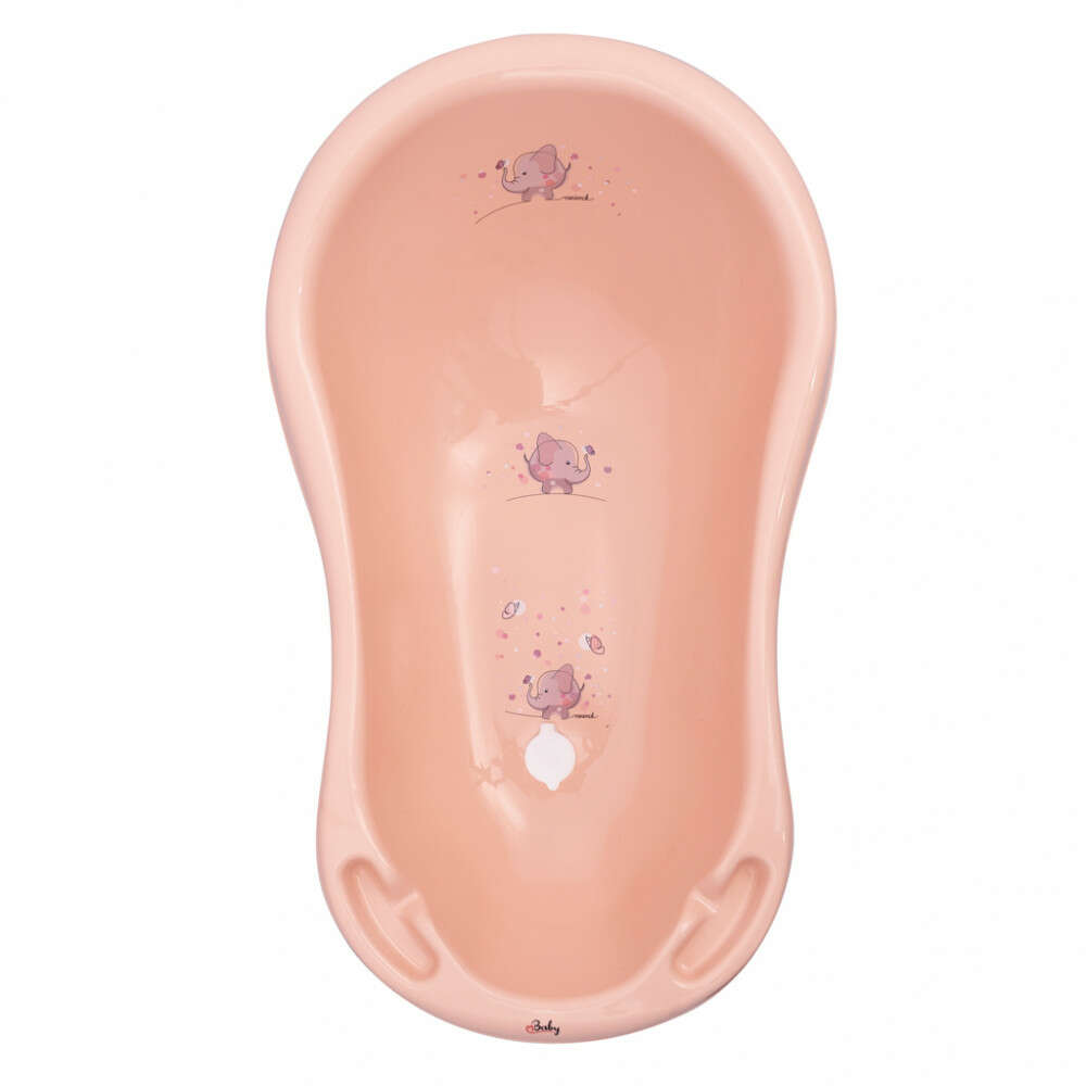 Maltex Elefánt Minimal Babakád - 84 cm, Peach Rose