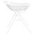 Keeeper Baba 84/100 cm bath stand, white, angled view