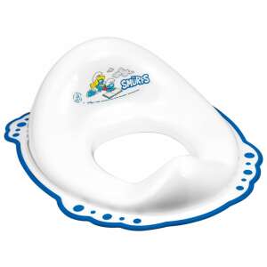 Znížovač WC sedadla Smurfovia, biely, protišmykový, tréning na nočník - Detské sedadlá na WC