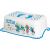 White Maltex Smurfs Step Stool with blue accents, ideal for toddlers reaching sinks and counters