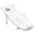 White Smurfs baby bath support, for newborns and infants up to 6 months, ergonomic design, safe and comfortable