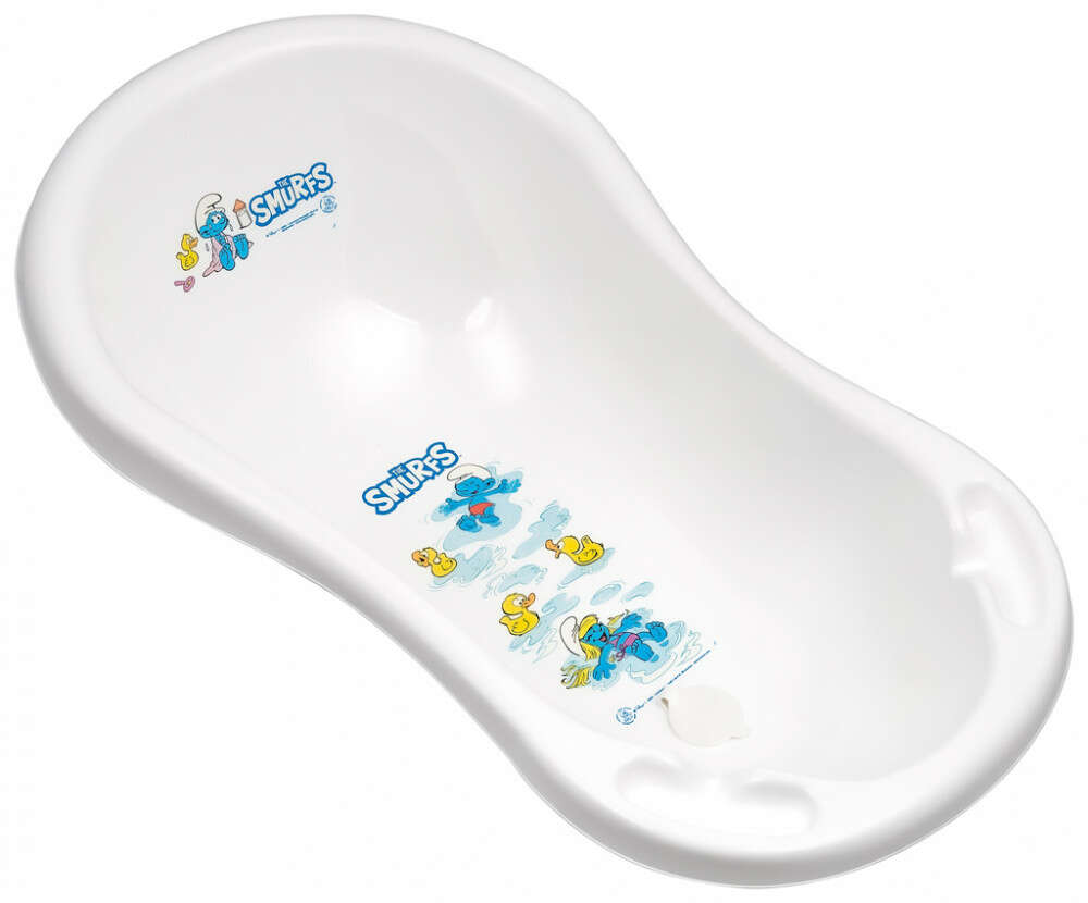 Maltex Babakád leeresztővel Hupikék törpikék 84 cm - white