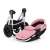 Petite & Mars Grand II Platinum Pink stroller bassinet and chassis