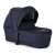 Petite & Mars Trails Anthracite Blue stroller bassinet with canopy and lining