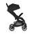 Petite & Mars Sport Cross Absolute Black stroller, black color, side view
