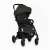 Petite & Mars Sport Cross Absolute Black stroller, black color, front view