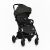 Petite & Mars Cross Absolute Black stroller, lightweight and compact baby stroller