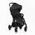 Petite & Mars Cross Absolute Black Stroller, angled view