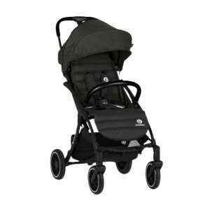 Petite & Mars Sport Cross Absolute Black babakocsi, fekete színben, elülső nézet - Petite&Mars