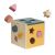 Petite & Mars Gravity Shape Sorter Cube for toddlers, wooden toy