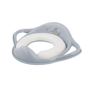 Maltex Minimal Bálna WC redukcia s rukoväťami, saténová modrá - Detské sedadlá na WC