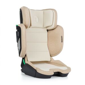 Petite & Mars Flex Pro i-Size car seat, beige, front view - Petite&Mars