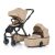 Petite & Mars ICON 2-in-1 Stroller, lightweight convertible pram with bassinet