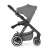 Side view of the Petite & Mars ICON 2in1 combination stroller Dove Grey LITE AIR