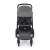 Front view of the Petite & Mars ICON 2in1 combination stroller Dove Grey LITE AIR