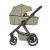 Petite & Mars ICON 2-in-1 Stroller, khaki pram, side view