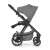 Petite & Mars ICON 2in1 Dove Grey LITE RWS stroller side view with seat unit